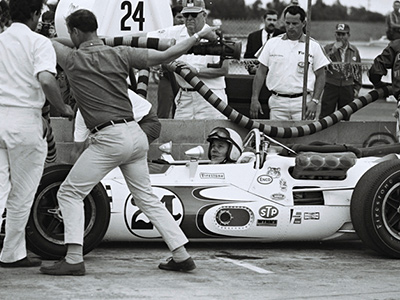 John Surtees in the Bowes Seal Fast Lola T92 at Riverside in November 1967. Licenced by The Henry Ford under Creative Commons licence Attribution-NonCommercial-NoDerivs 2.0 Generic. Original image has been cropped. John Surtees in the Bowes Seal Fast Lola T92 at Riverside in November 1967. Licenced by The Henry Ford under Creative Commons licence Attribution-NonCommercial-NoDerivs 2.0 Generic. Original image has been cropped.