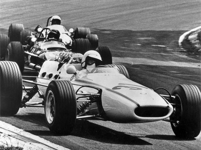 Hubert Hahne in the second of BMW's Lola T100s at Brands Hatch in August 1967. Copyright Lola Heritage 2020. Used with permission. Hubert Hahne in the second of BMW's Lola T100s at Brands Hatch in August 1967. Copyright Lola Heritage 2020. Used with permission.