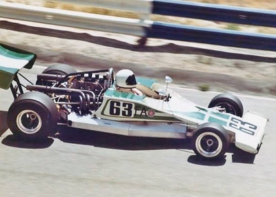Eddy O'Brien in his Lola T300 at Laguna Seca, probably in 1974. Note the added deformable structures. Copyright Vincent Puleo 2016. Used with permission. Eddy O'Brien in his Lola T300 at Laguna Seca, probably in 1974. Note the added deformable structures. Copyright Vincent Puleo 2016. Used with permission.
