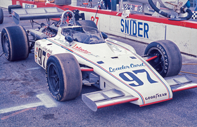 George Snider's Leader Card Eagle '72 at Pocono in June 1975. Copyright David A. Reese 2021. Used with permission. George Snider's Leader Card Eagle '72 at Pocono in June 1975. Copyright David A. Reese 2021. Used with permission.