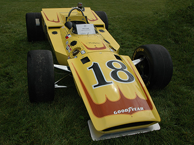 The ex-Michner 1967 Eagle at the Amelia Island Concours in 2007. Copyright <a href='https://www.conceptcarz.com/vehicle/z11338/aar-eagle-indy-car.aspx' target='_blank'>conceptcarz.com</a> 2020. Used with permission. The ex-Michner 1967 Eagle at the Amelia Island Concours in 2007. Copyright <a href='https://www.conceptcarz.com/vehicle/z11338/aar-eagle-indy-car.aspx' target='_blank'>conceptcarz.com</a> 2020. Used with permission.
