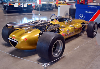 The fully-restored 1965 Vollstedt at the World of Speed Museum in July 2015. Copyright Wil Hata 2015. Used with permission. The fully-restored 1965 Vollstedt at the World of Speed Museum in July 2015. Copyright Wil Hata 2015. Used with permission.